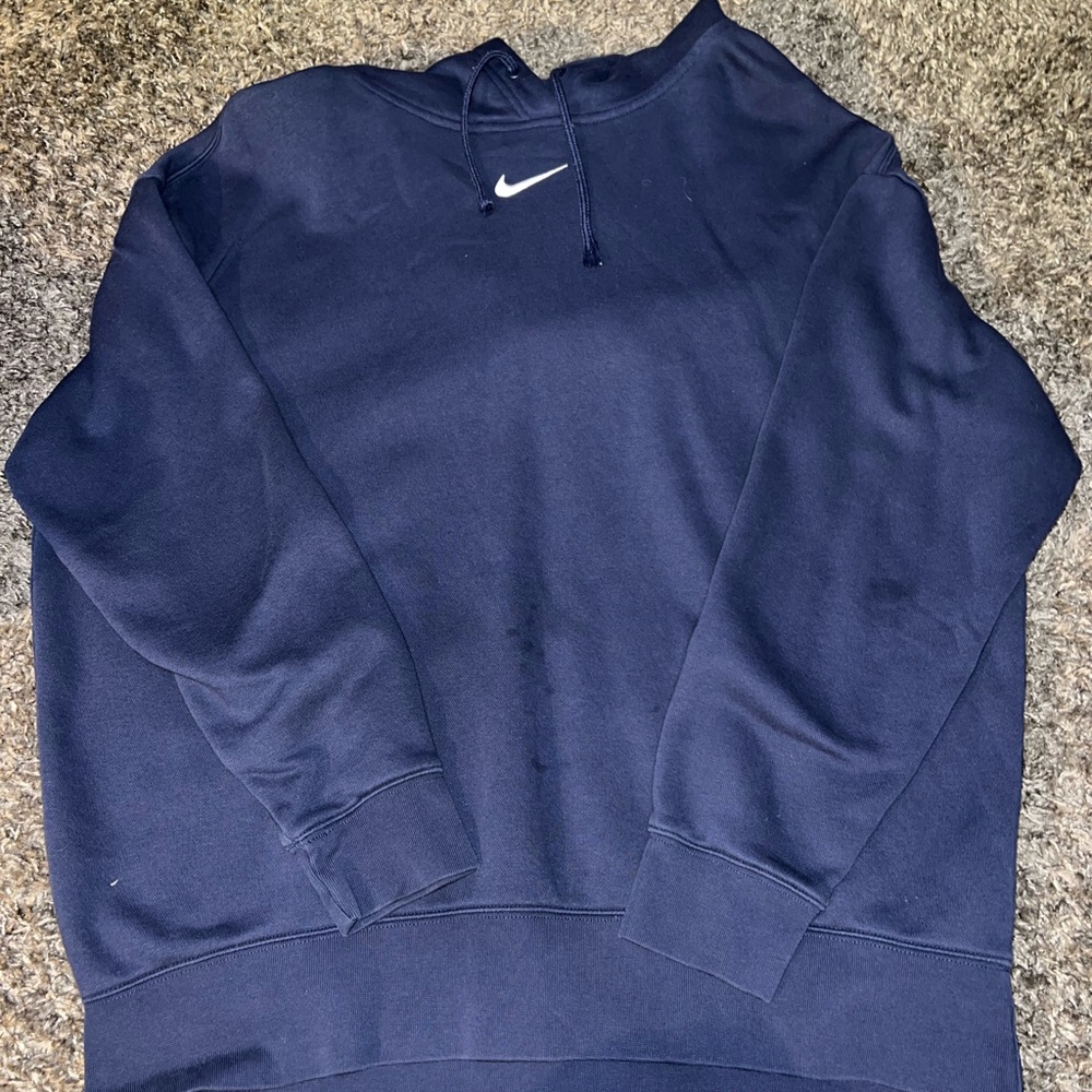 Navy blue NIKE hoodie